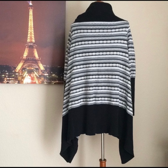 Boston Proper Knit Waterfall Cardigan Sweater Sz M - Picture 5 of 8